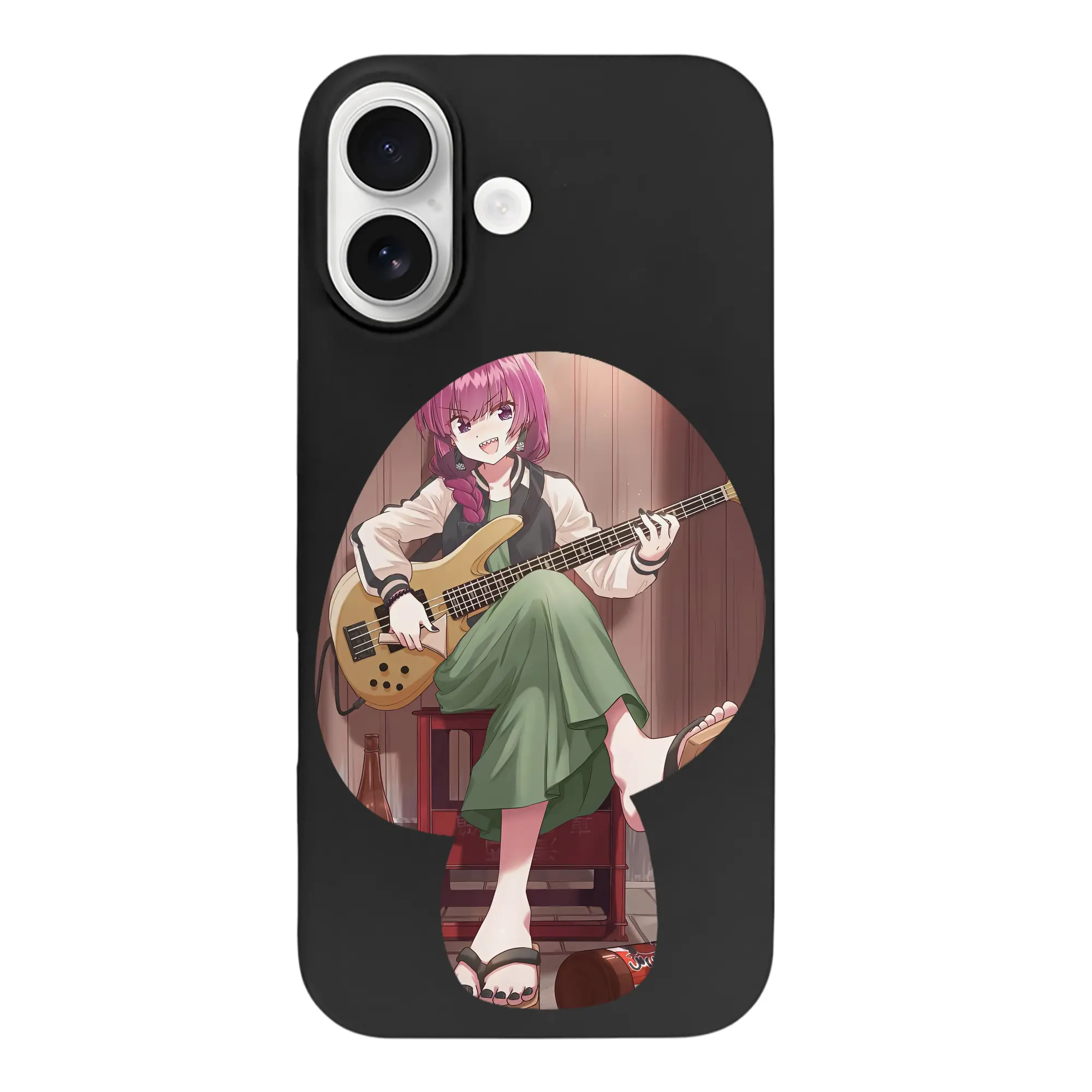 ぼっちざろっく！ グッズ,廣井きくり - iPhone 17 シリーズ シリコンケース 薄型 耐衝撃 指紋防止 ソフトタッチカバー 精密フィット 傷防止 保護ケース iPhone 17/17 Air/17 Pro/17 Pro Max 対応